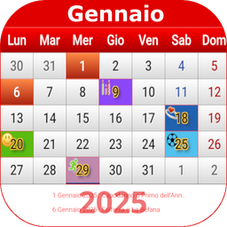 Italia Calendario 2025