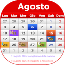 Italia Calendario 2026
