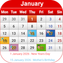 UK Calendar 2020
