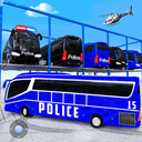 Multi Level Police Bus Parking : Car Driving Sim