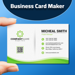 Business Card Maker with photo