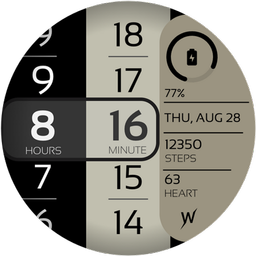 Day Contour - watch face