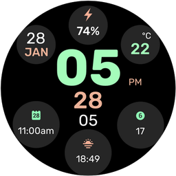Master Minute - watch face