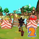 New Blue Hedgehog Rush - Deep Jungle Dash