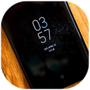 clock widget Always on Display