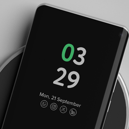 Always On Display Digital Clock - Super AMOLED