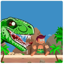 Caveman In Dino Island