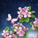 Night Sakura Live Wallpaper