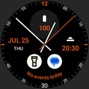 Analog xT: Watch face