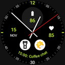 Awf Analog xT: Watch face