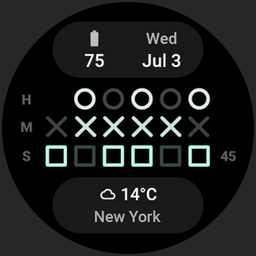 Binary 2.0 Watch Face