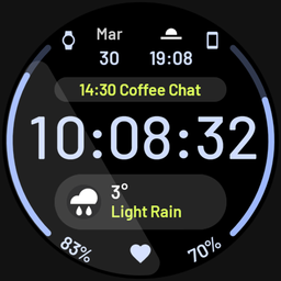 React: Wear OS watch face