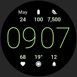 Simple Digital Watch Face