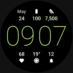 Simple Digital: Watch face