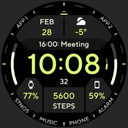 TACT TWO: Watch face