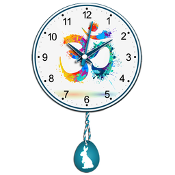 OM Clock live wallpaper