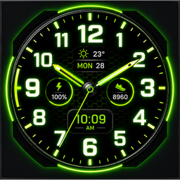 Live Analog Clock Wallpaper