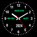 Live Analog Clock Wallpaper
