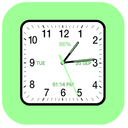 Analog Clock Square