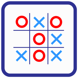 Tic Tac Toe Fun Board Game XO