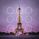 Eiffel Tower Lock Screen