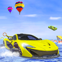 Beach Water Surfing Car Games