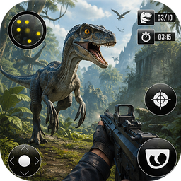 Wild Dinosaur Hunting Games 3D
