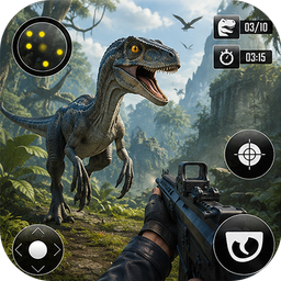 Wild Dinosaur Hunting Games 3D