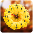 Flower Clock live wallpaper