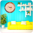 Interior Clock Live Wallpaper