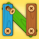 Nut Bolt Game - Wood & Screw