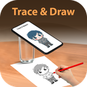 Trace Sketch & Draw On Paper