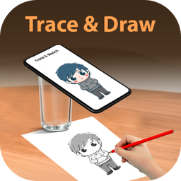 Trace Sketch & Draw On Paper