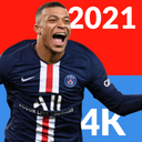 Wallpaper Football 4K Mbappe Messi Ronaldo Neymar