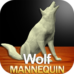 Wolf Mannequin