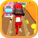 Princess Lady Running Bug Game