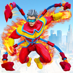 Octopus Rope Hero – Crime City