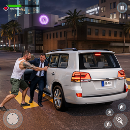 Gangster World: Car Driving 3D