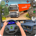 US Truck Driving Transport 3D