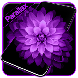 Purple Flower APUS live wallpaper