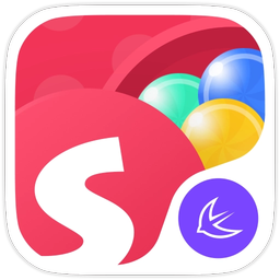 Round Colorful Ball Box --APUS Launcher theme