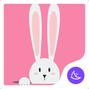 Kawaii Rabbit APUS Launcher theme for free
