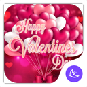 Red Rose Valentines Day Theme—APUS Launcher