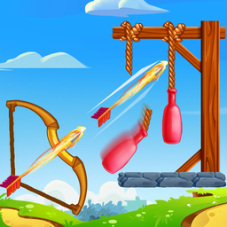 Archery Bottle Shooting Game - Hit & Knock Down