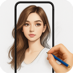 AR Drawing: Draw Anime