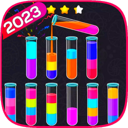 water sort puzzle-مرتب سازی آب رنگ🤩