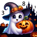 Halloween Color By Number Game