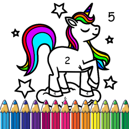 Coloring Pages-Number Coloring