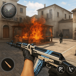 تفنگ بازی در شهر