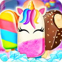 Unicorn ice cream maker game
